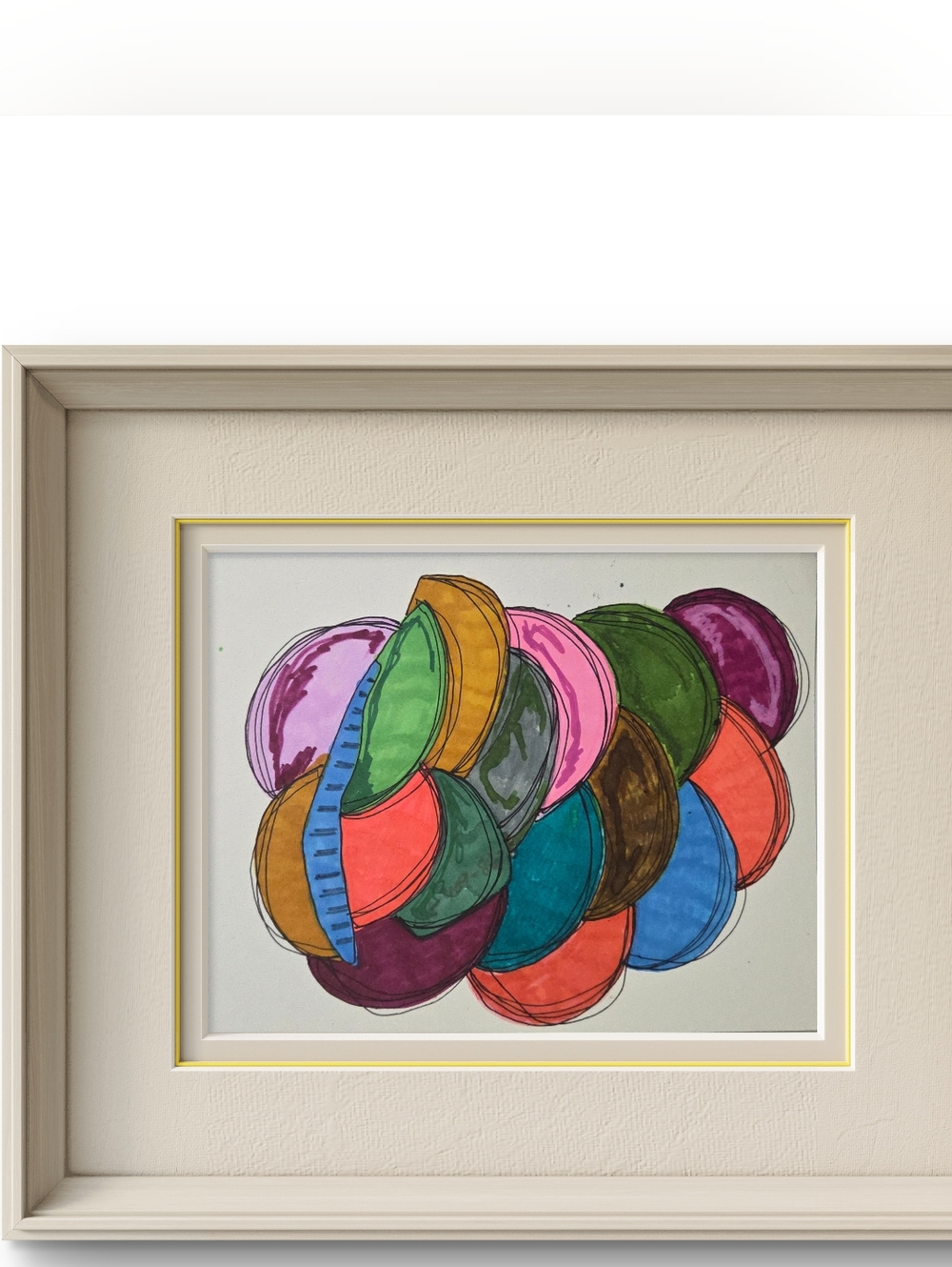 Abstract Colorful Circles